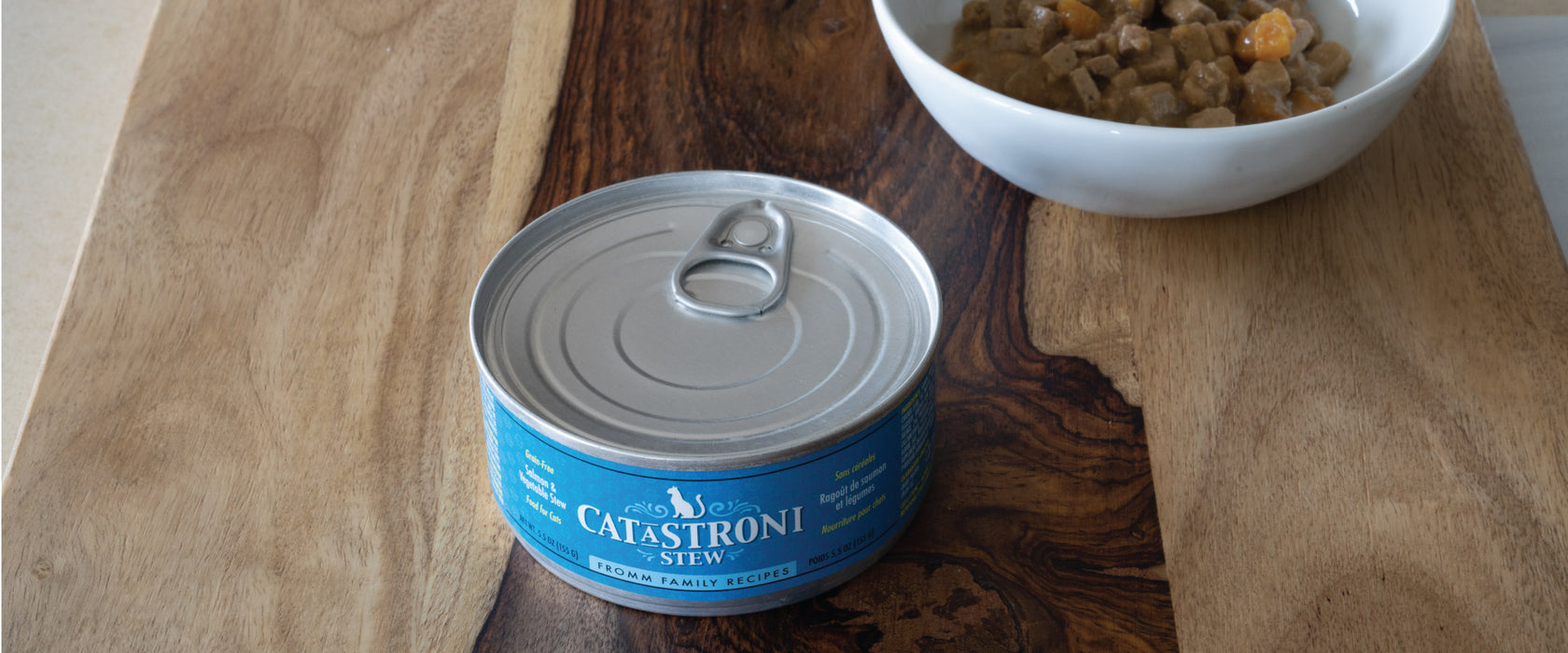 Fromm Cat-A-Stroni Salmon Stew 5.5 oz.