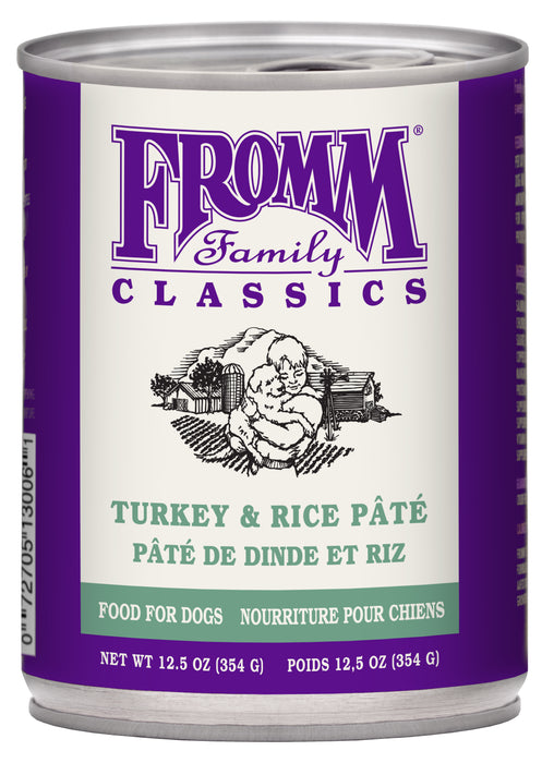 Fromm Classic Turkey & Rice Pâté 12.5 oz.