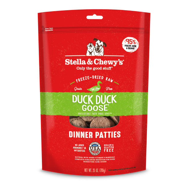 Stella & Chewy's Freeze-Dried Dinner Patties Duck