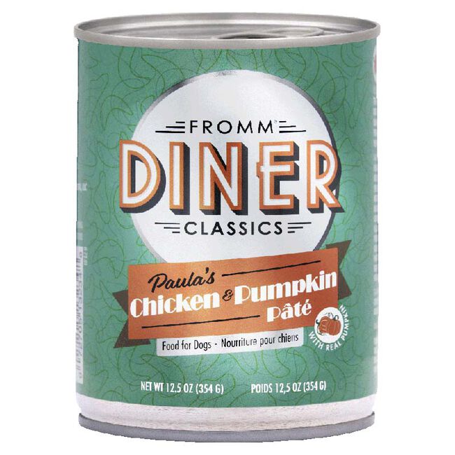Fromm Diner Classics Chicken & Pumpkin Pâté 12.5 oz.