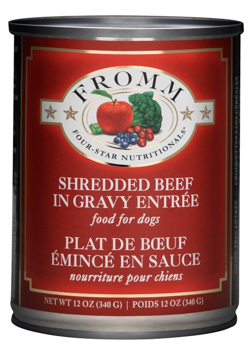 Fromm Four-Star Shredded Beef In Gravy Entrée 12 oz.