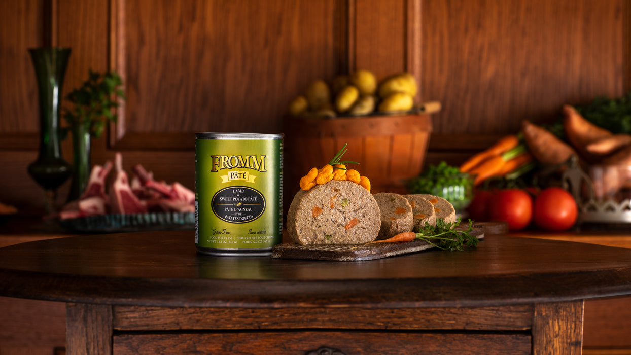 Fromm Lamb & Sweet Potato Pâté 12.2 oz. (Case of 12)