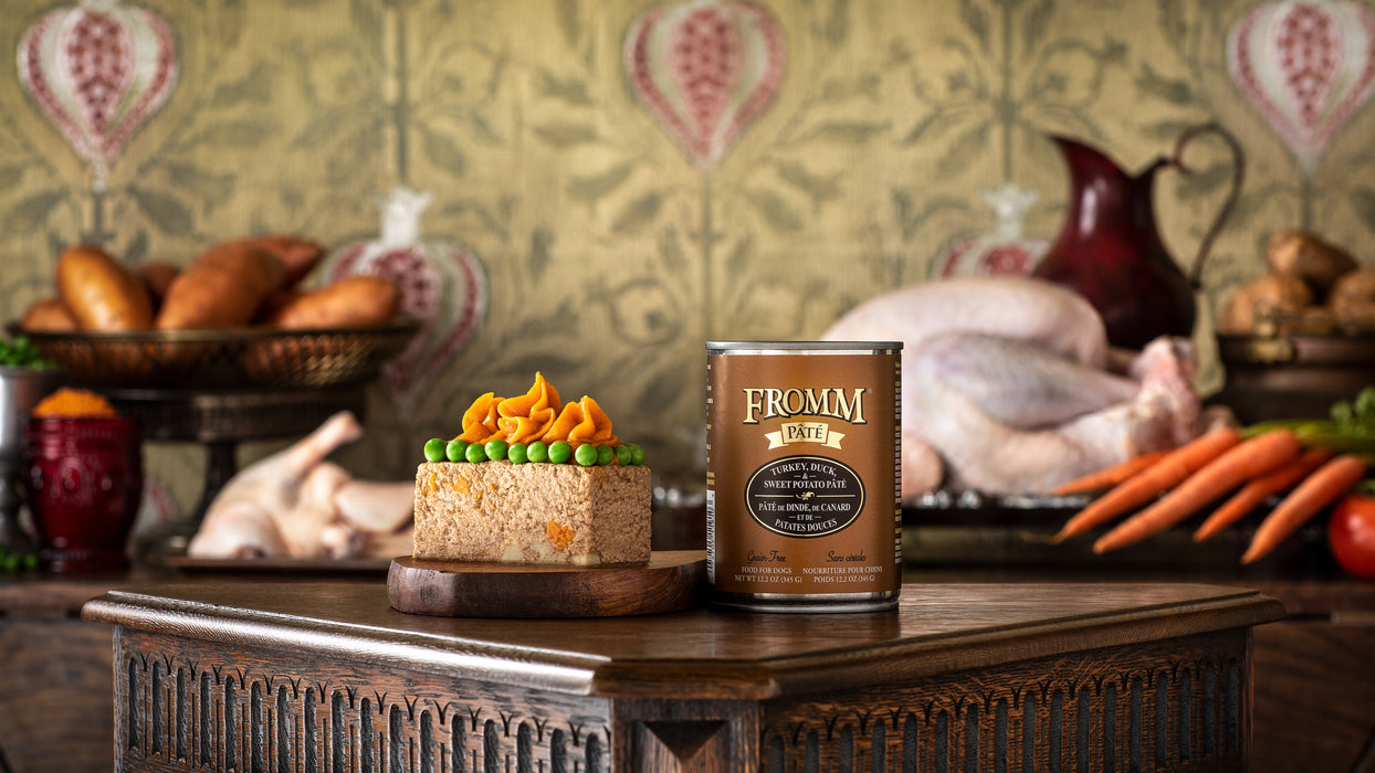 Fromm Turkey, Duck & Sweet Potato Pâté 12.2 oz. (Case of 12)