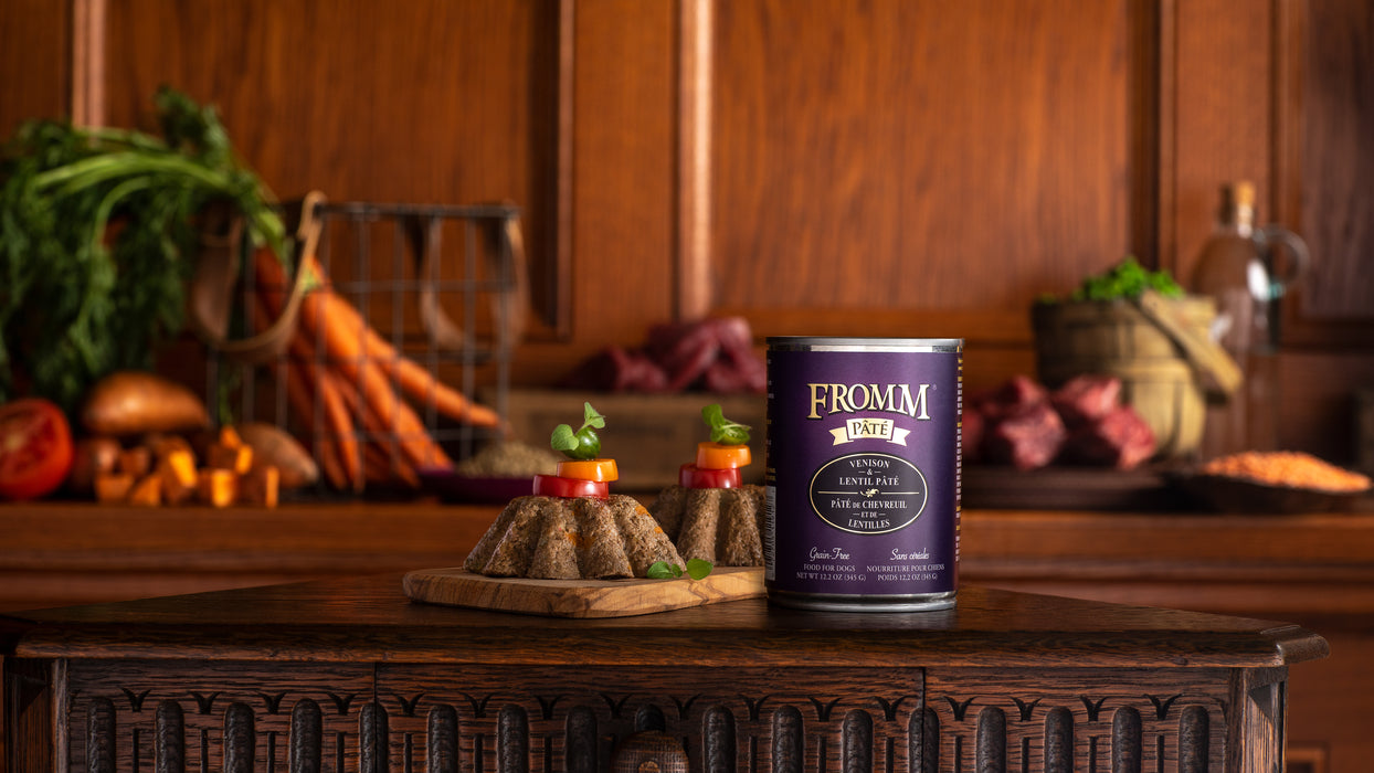 Fromm Venison & Lentil Pâté 12.2 oz. (Case of 12)