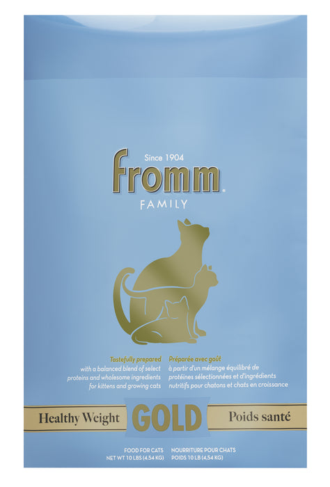 Fromm Gold Healthy Weight Cat Food 10 lb.
