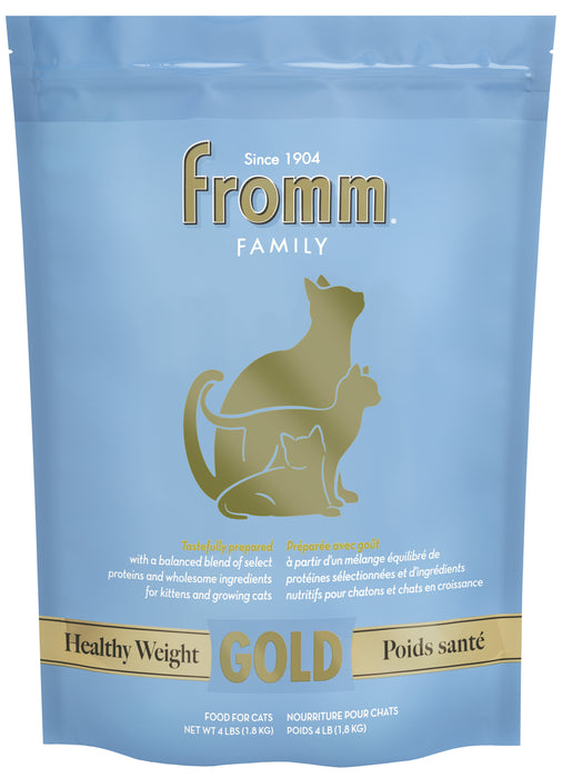 Fromm Gold Healthy Weight Cat Food 4 lb.
