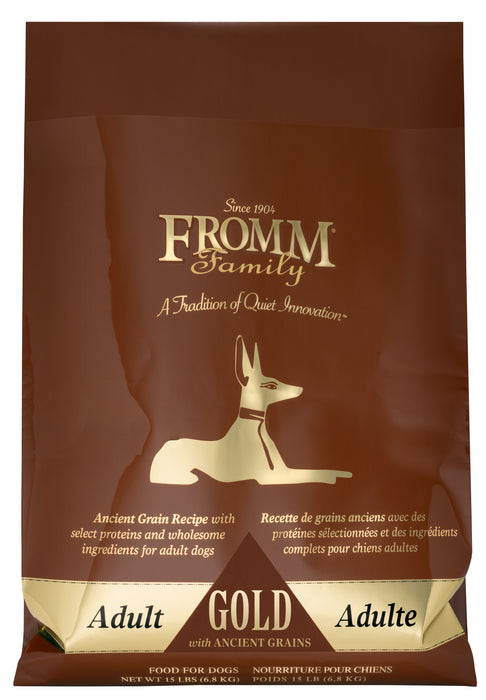 Fromm Gold Ancient Grains Adult Dog Food 15 lb.