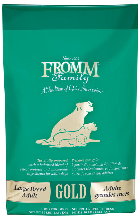 Fromm Dog Food Large Breed Adult Gold Dog Food 30 lb.