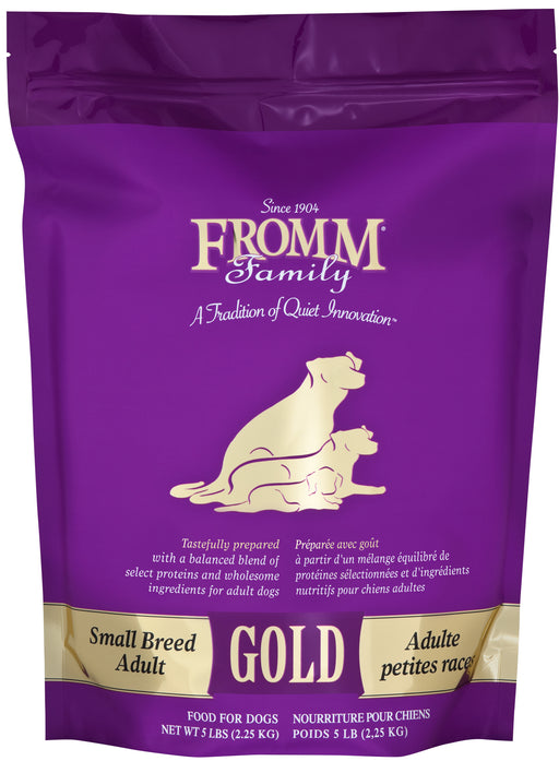 Fromm Gold Small Breed Adult Dog Food 5 lb.